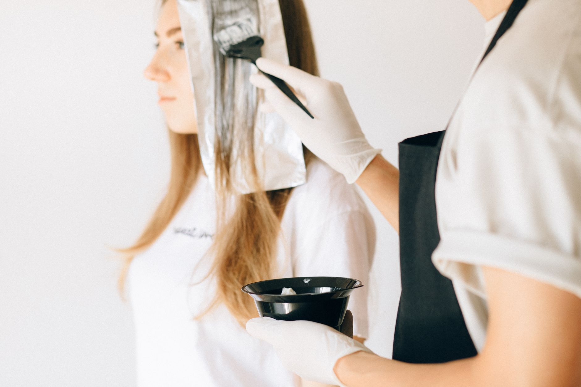 Farbe und Balayage